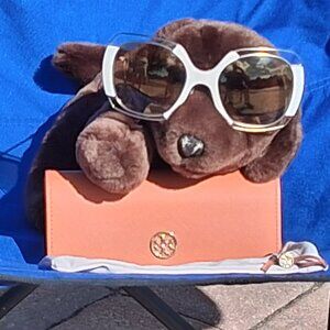 Tory Burch TY 6059 32516E Discontinued Sunglasses w/Gold Gradient Mirrored Lens